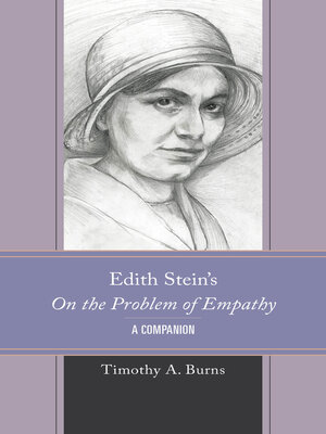 cover image of Edith Stein's On the Problem of Empathy